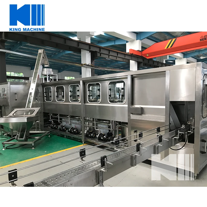 5gallon bottle internal and external brushing washing machine