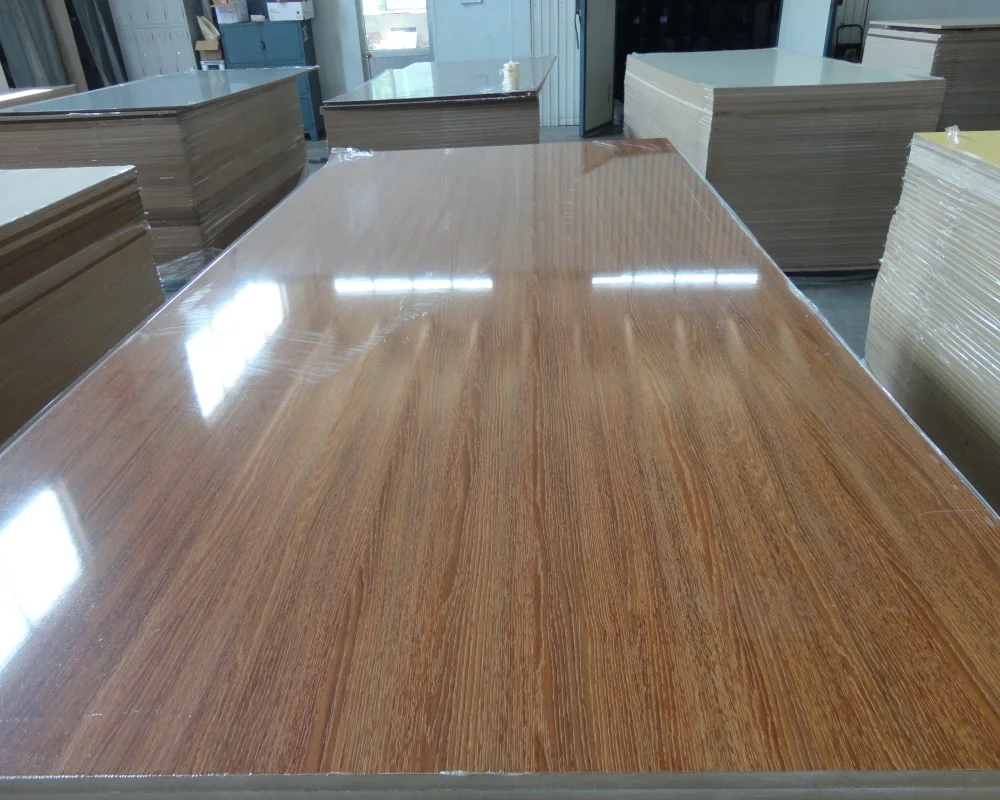 JIA MU JIA High Glossy 16mm UV Melamine MDF Board