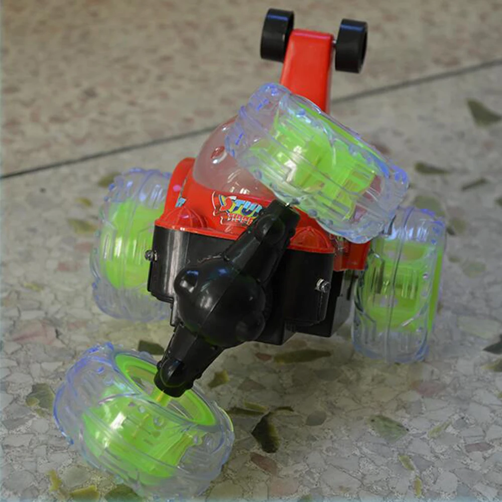 40MHz multifunctional 4 channel wireless remote control dancing toy car with light and music