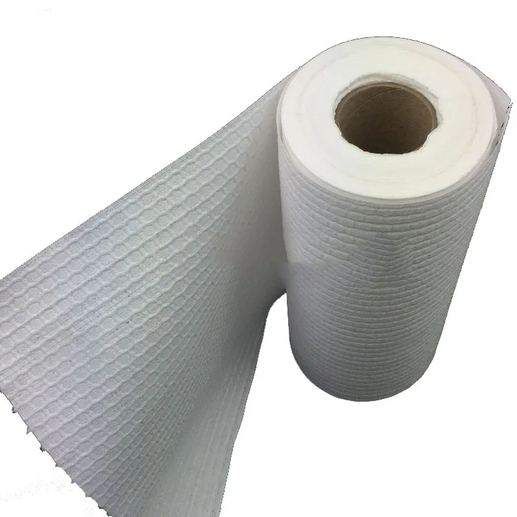 Spunlace woodpulp nonwoven dry cleaning wipes for automotive industry