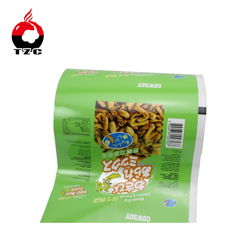 food packaging metalized opp film for Baked Cheese Corn Pops food packaging