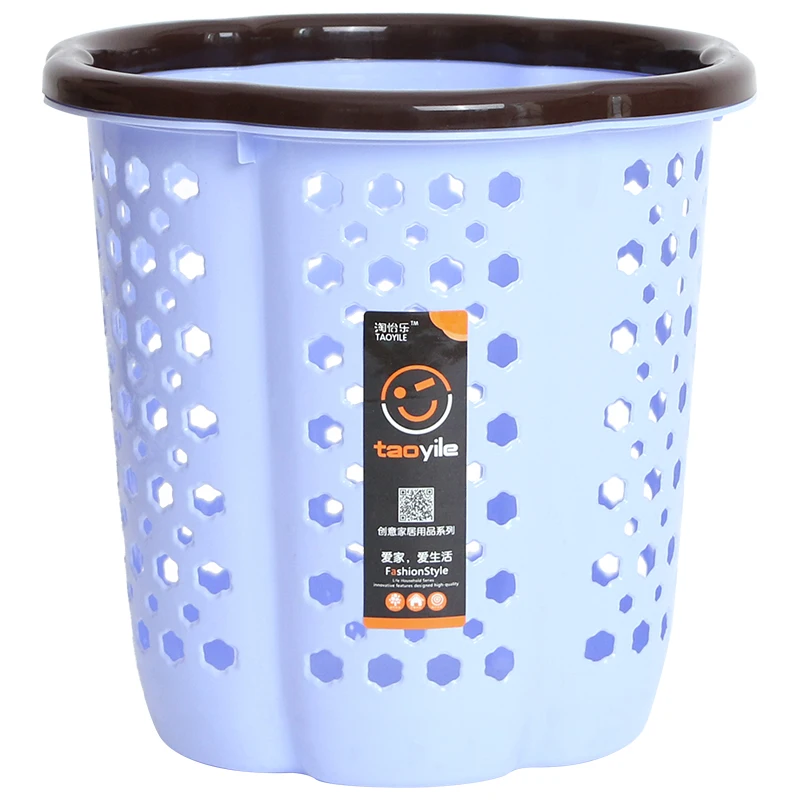 Cheap Plastic Waste Basket Office Hotel Paper Basket