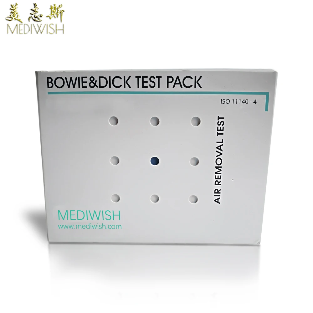 indicator sheet sterilization bowie dick kunshan adacx medical supplies bd test pack BD Test Pack