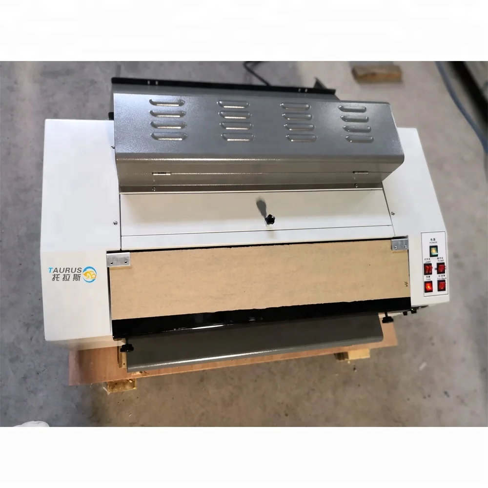 TR-UVC18  UV coater for shet desktop UV laminating machine for paper for small working place