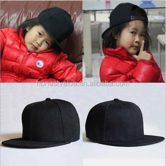 New style 2015hip hop kids corduroy blank baby hat snapback cap