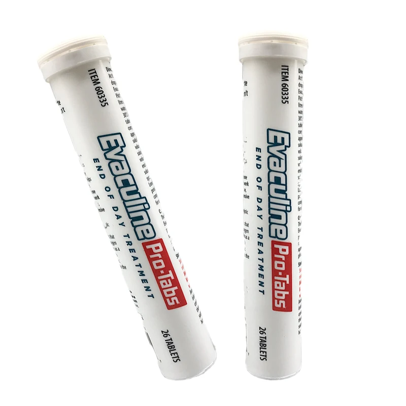 Pharmaceutical  29*163 mm PP Plastic effervescent tablet containers bottle with desiccant caps