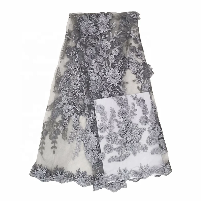 purple nigerian china soft latest guipure embroidery 3d african onion lace fabric