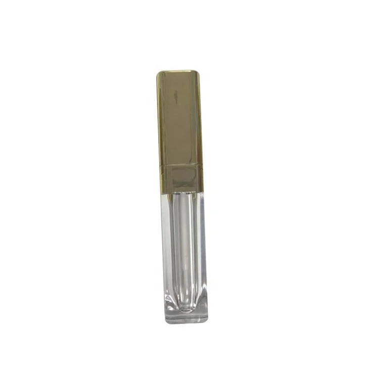 
Gold cap 4ml plastic nail polish bottles / empty mascara container / eco-friendly cosmetics tube packaging 