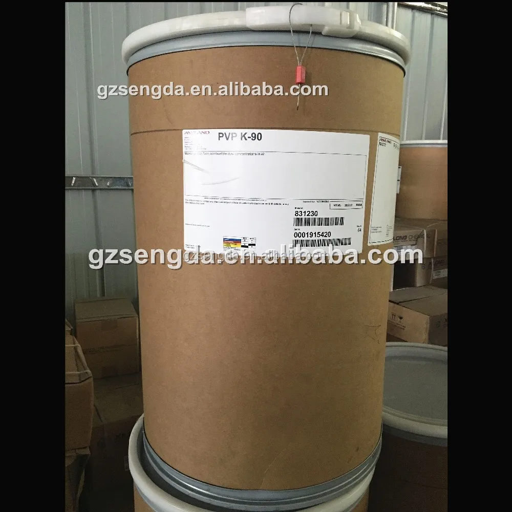 Detergent raw materials Polyvinylpyrrolidone PVP K90 with low price