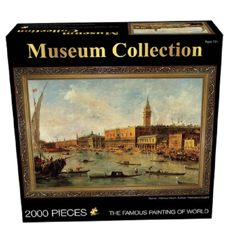 
Gift Shop Sublimation Print Wholesale DIY Animal Puzzle 2000 Pieces 