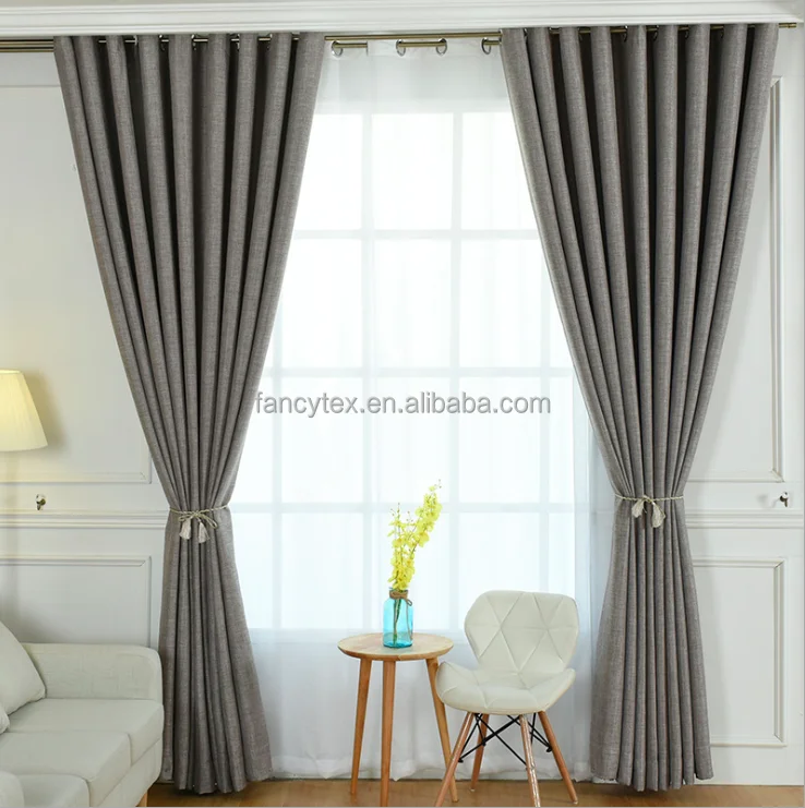 Curtain design ready made modern window drapes for living room curtains blinds interior decoration of house