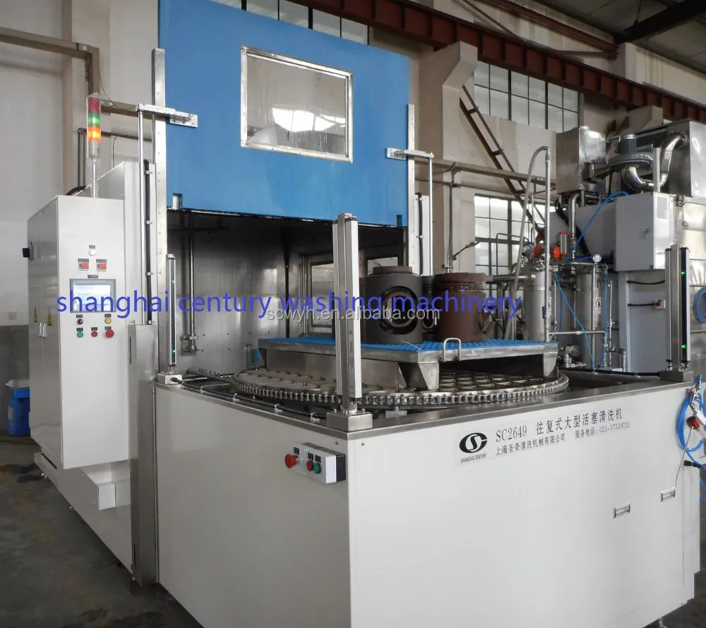 Автоматическая Роторная машина для очистки распылителем для Большого Поршня