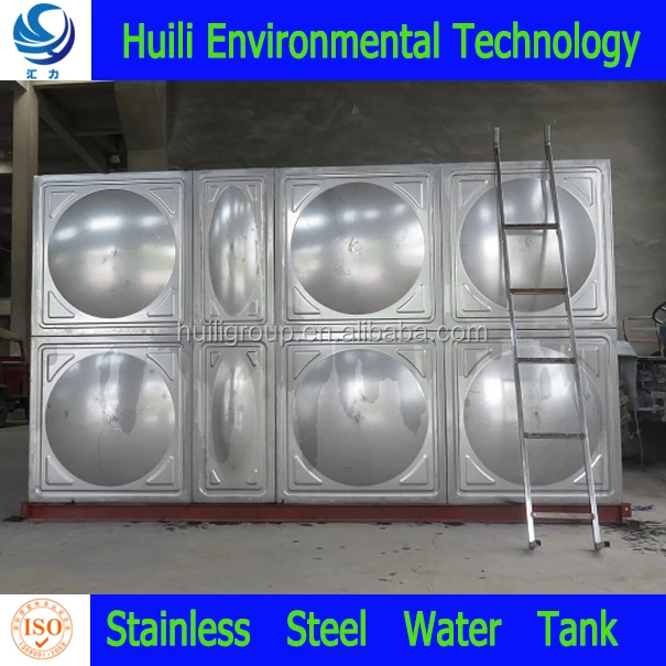 Assembled 304 316 Stainless Steel Tank for Drinking Insulated Large Rectangular Welding Water Storage Tank in Uae