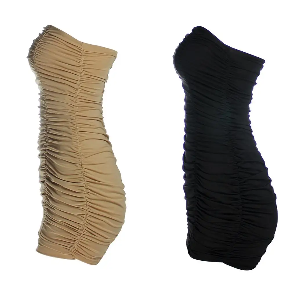 DR035 sexy tube chest bandage dress for girl party dress for young ladies short mini skirt