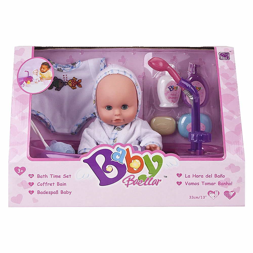 2018 Top Sales Silicone Reborn Baby Doll With Good Quality Funny Bathtub Accessories For Children Best Gift