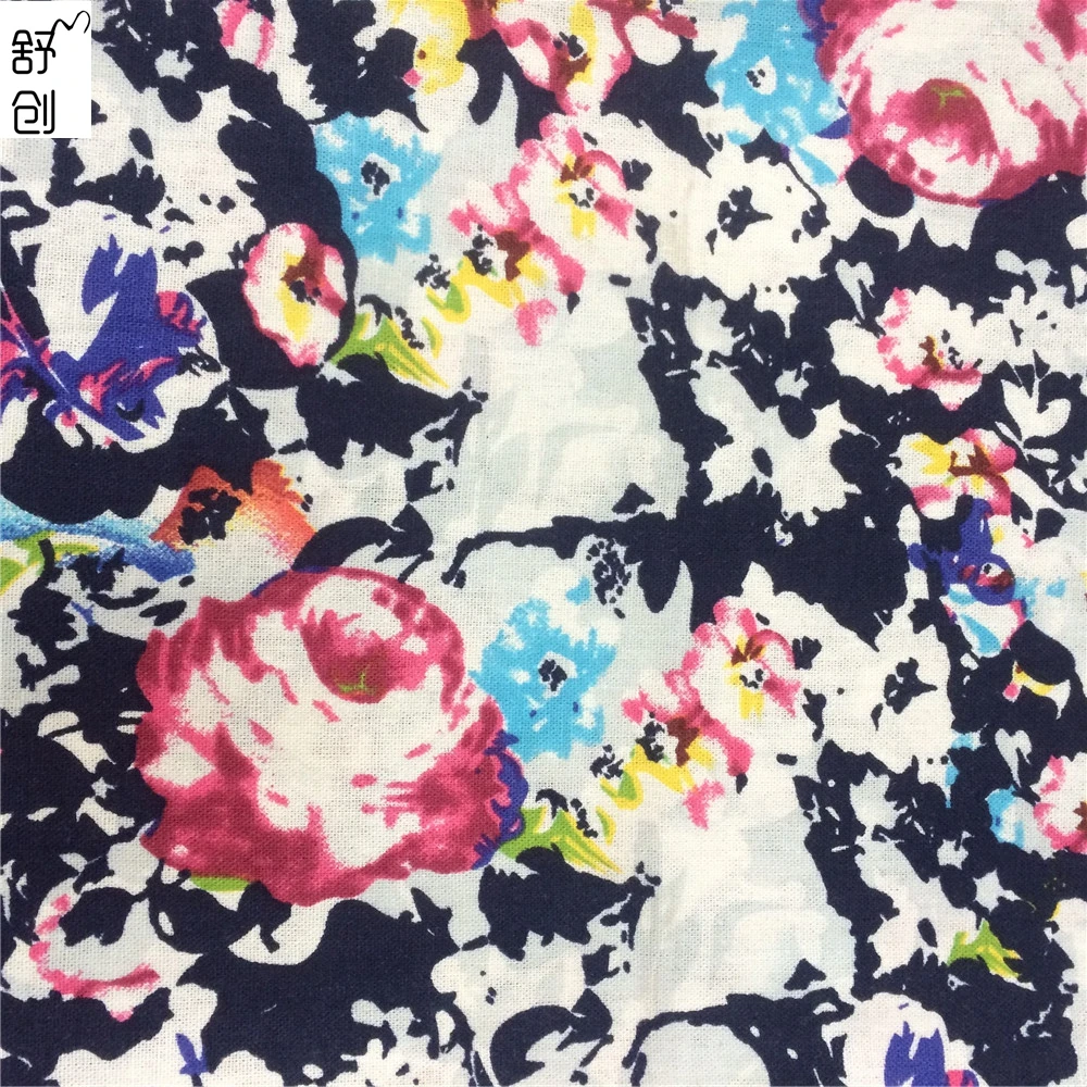 Осеннее платье для девочек, ткань из льна и хлопка с принтом