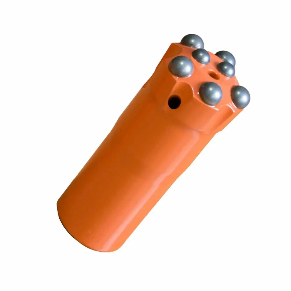 7 Degree 40mm Ballistic Tapered Button Drill Bit for Hex 25 Drill Rod Mining Rock Drilling Tools