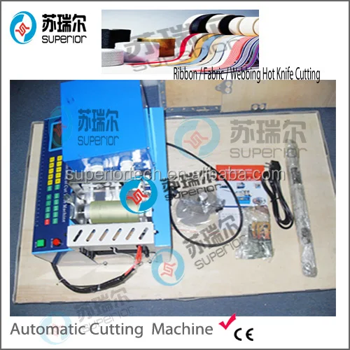 Webbing Tape  Elastic Tape Ribbon Hot Cutting Machine