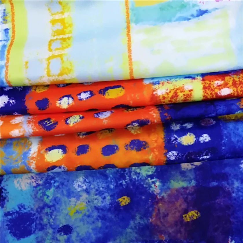 
custom pul fabric printing use transparent film for cloth diaper 