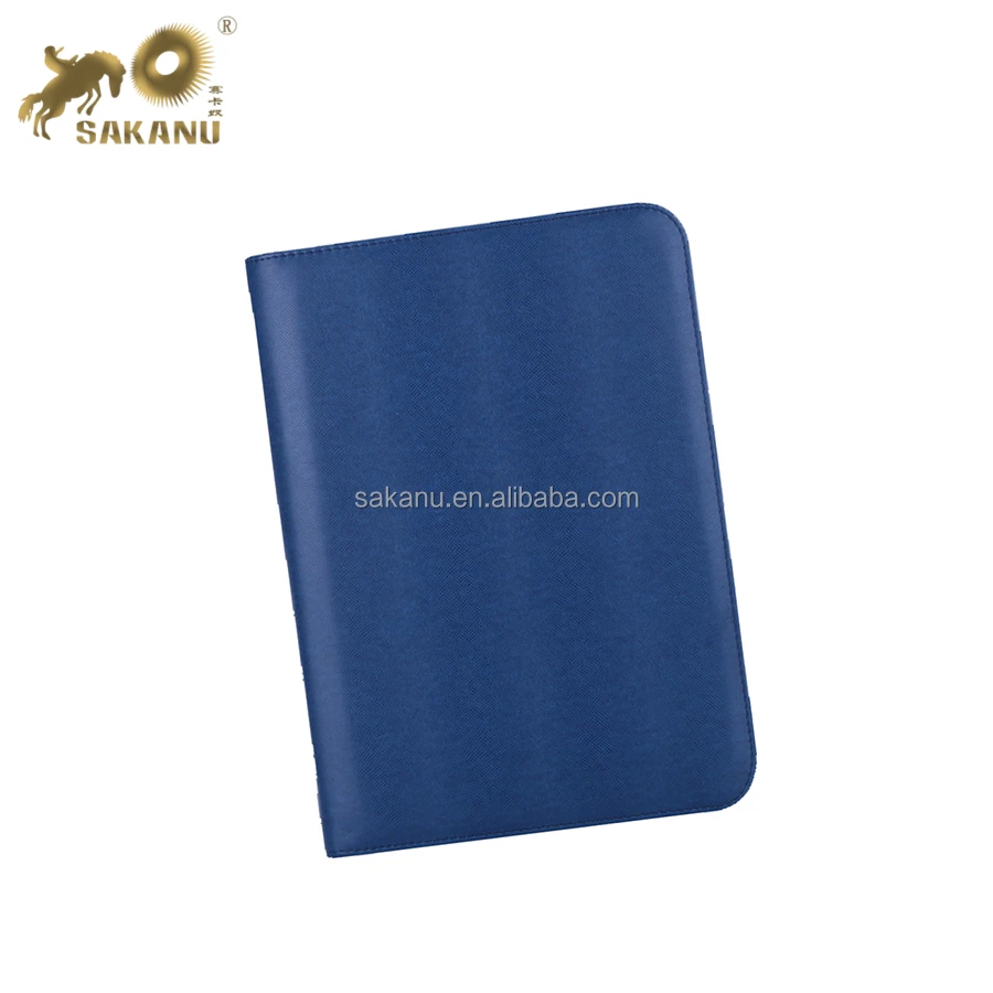A4 Commercial Documents Manager Folder Clip Phone Pocket Calculator Travel Portfolio Files Ring Binder Padfolio