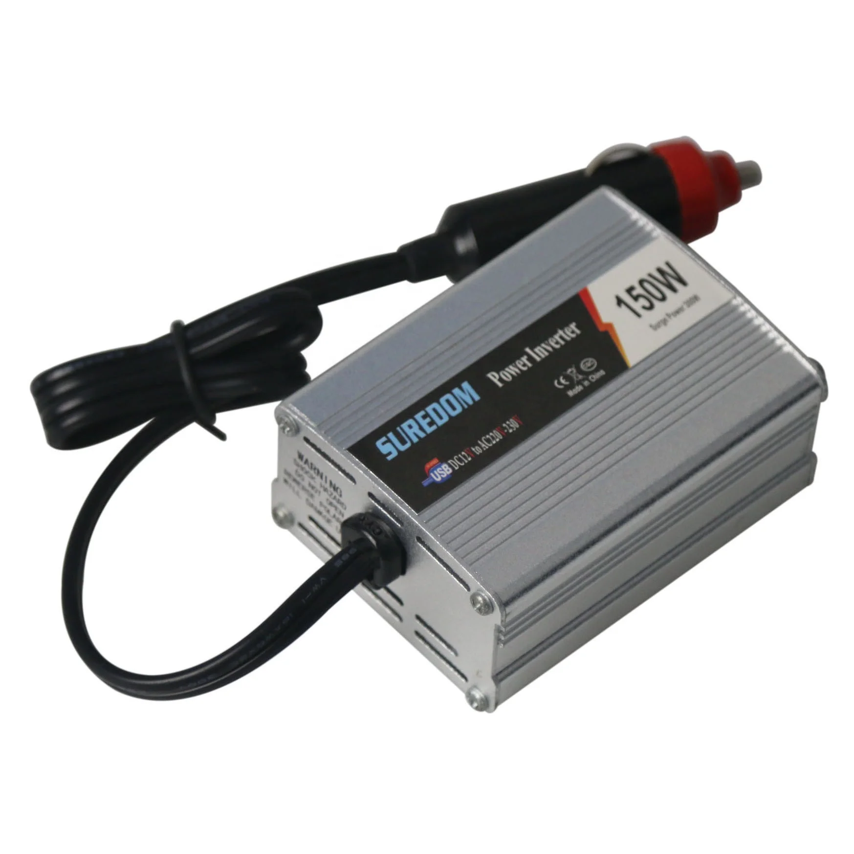 80W 100W mini 150w Car Power Inverter 12v to 220V 110v 24V To 220v For House Micro Inversor