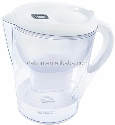 Alkaline Water Pitcher - Best for Instantly Filtered, Clean Water - 3.5 Liter Purifier & Alkalinity Filter jug
