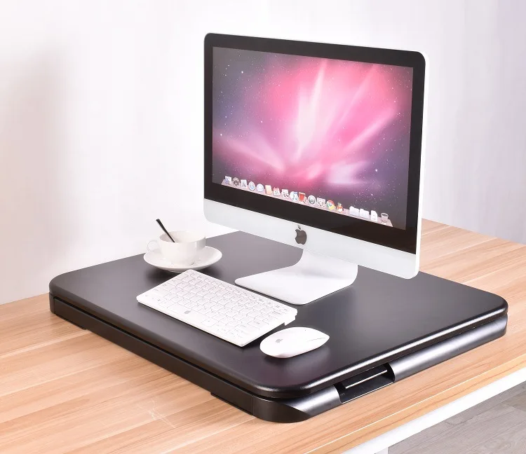 Сверхтонкая настольная подставка, подставка для ноутбука, подставка для ноутбука/монитора LD04, регулируемый стоячий стол