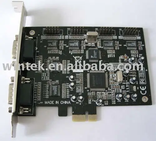 Плата контроллера MCS9901 PCI-E с 6 последовательными портами высокого качества