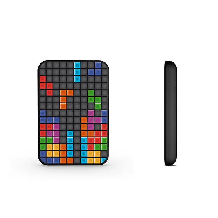 Portable LED Light Power Bank Box Polymer Lithium Battery Charger 5V2.1A Powerbank Case Tomos For all smart phone