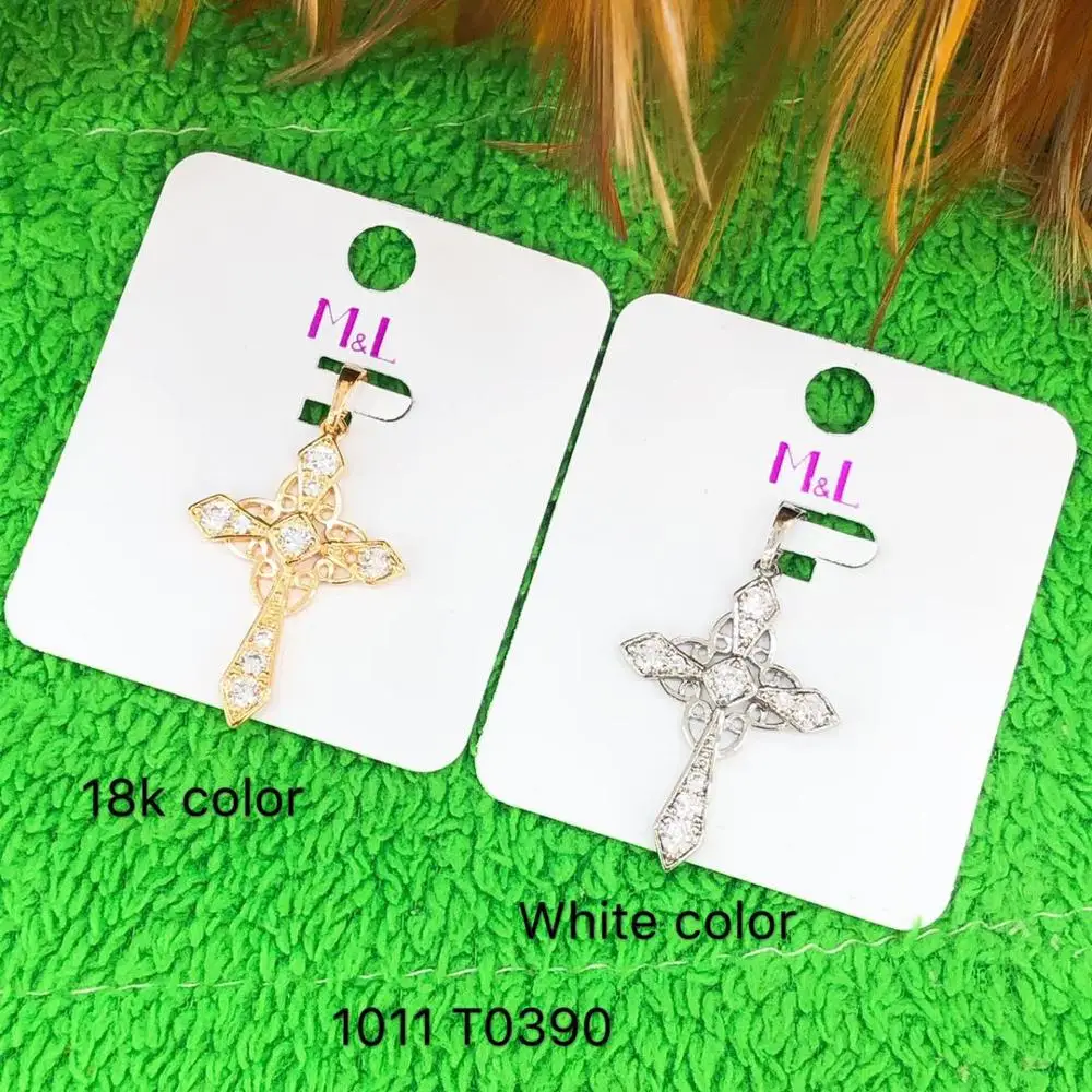 31893 Xuping M&L Fashion Pendant with 18K and white Gold Plated, cheap Jewelry Gold Pendant