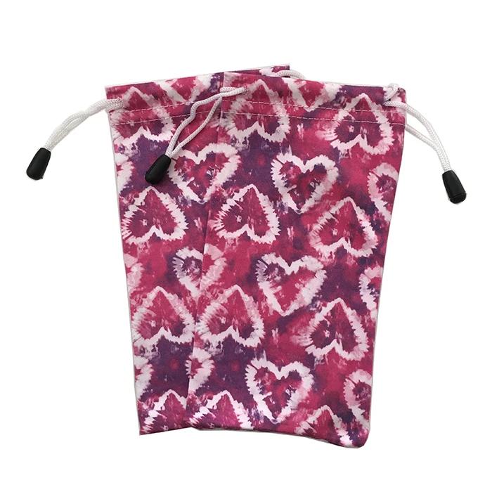 Customized size microfiber glasses pouch sun glasses pouch bag