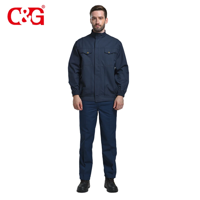 Classic flame retardant fireproof jackets and fr pants safety protective equipment