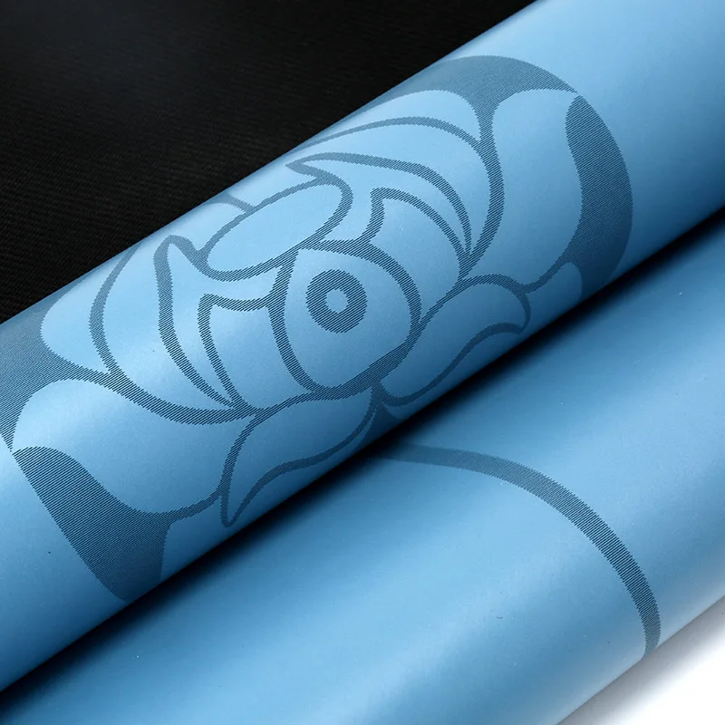 Хорошо впитывающий воду ПУ натуральный резиновый коврик для йоги от производителя из Китая ПУ