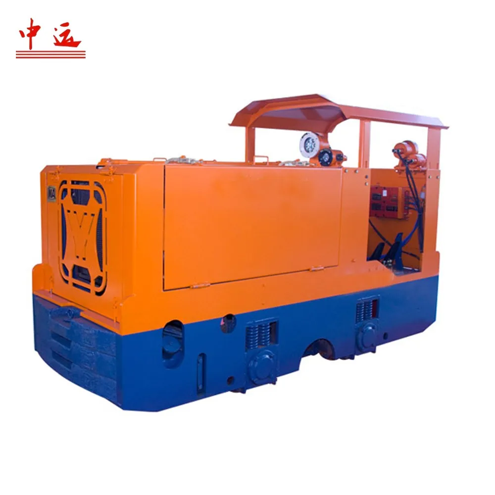 Горный взрывозащищенный дизельный локомотив со стальным колесом gcc 5,0