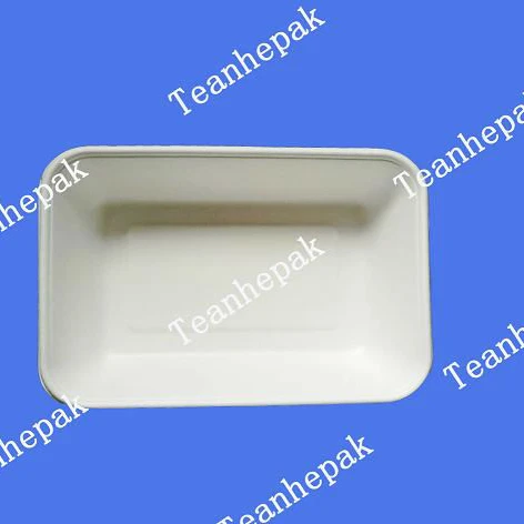 Bamboo pulp+Wheat straw pulp tableware