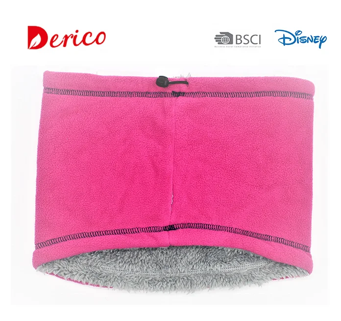 wholesale double use circular neckscarf outdoor sports fleece neckwarmer