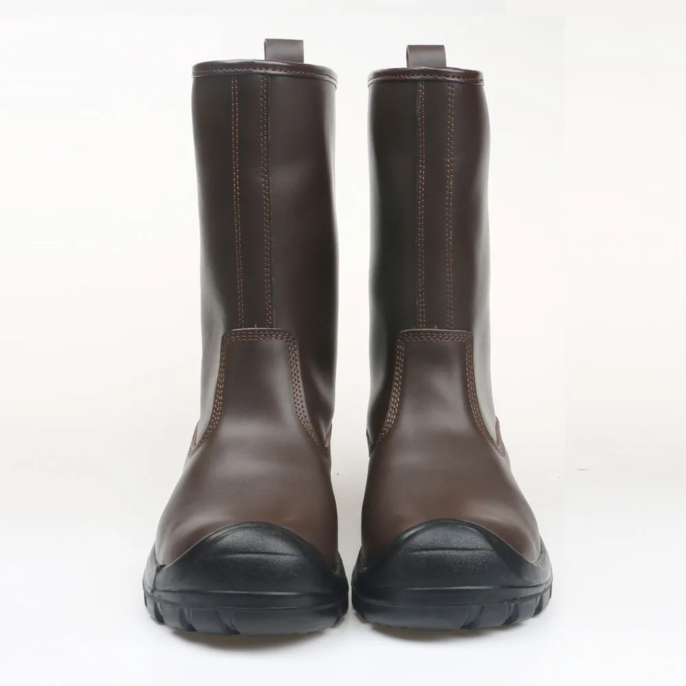 Protective Equipment Acid Resistant Esd Waterproof Steel Toe Cap PU Sole Men Working Safety Boots