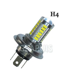 Car 12V H4 33 SMD 5630 5730 LED High and low 2 beam Non polar Daytime running light Fog light