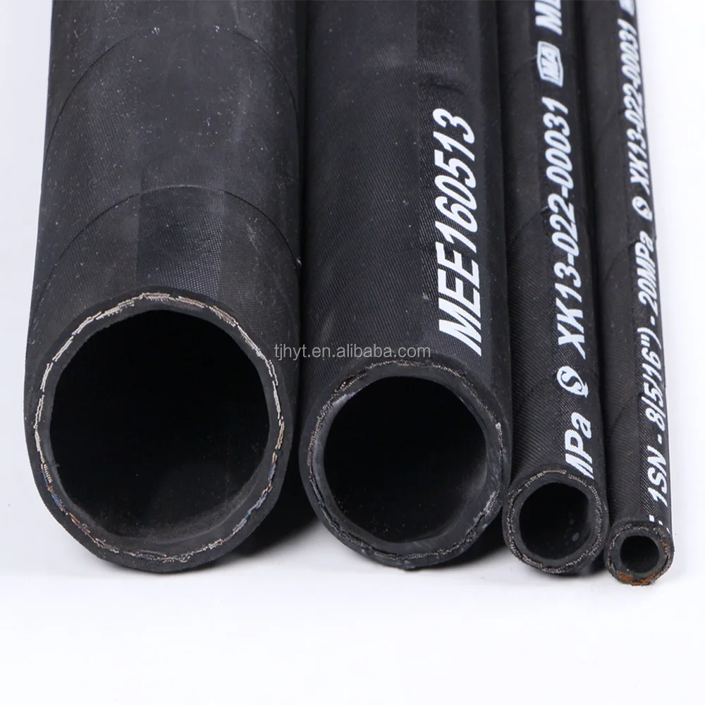 High Pressure Power Steering Brake Hydraulic Hose Assembled with Fittings