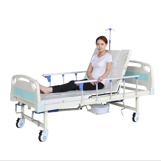  Дешевая боковая направляющая из АБС-пластика Icu Clinic 3 функции больничное оборудование медицинская электрическая кровать