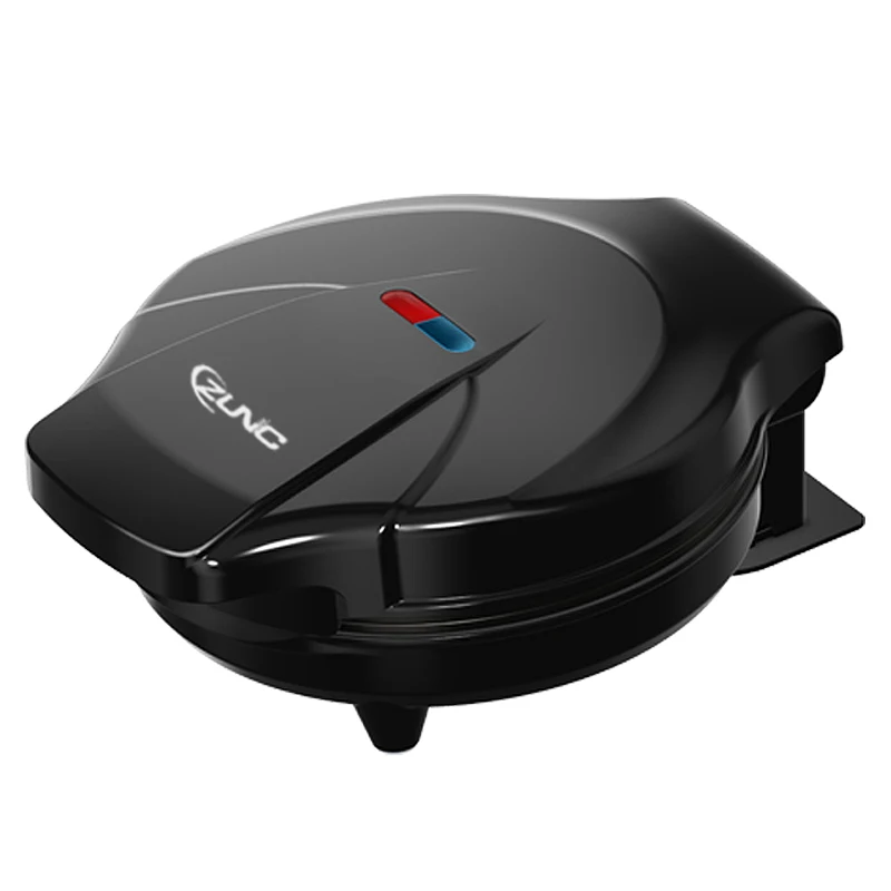 Electric round waffle maker with auto temperature control