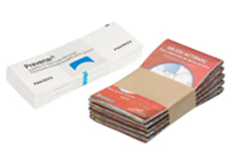 WK04-30 High speed high tension heat sealing auto paper film banding machine by touch screen control