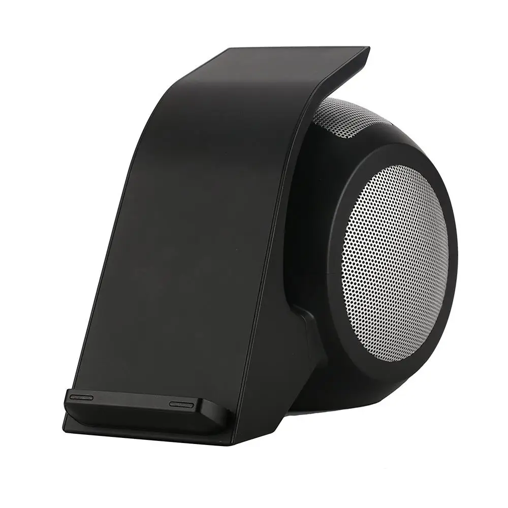 top selling products 2017 electronic new design wireless charging BT 4.0 speaker waterproof with NFC function