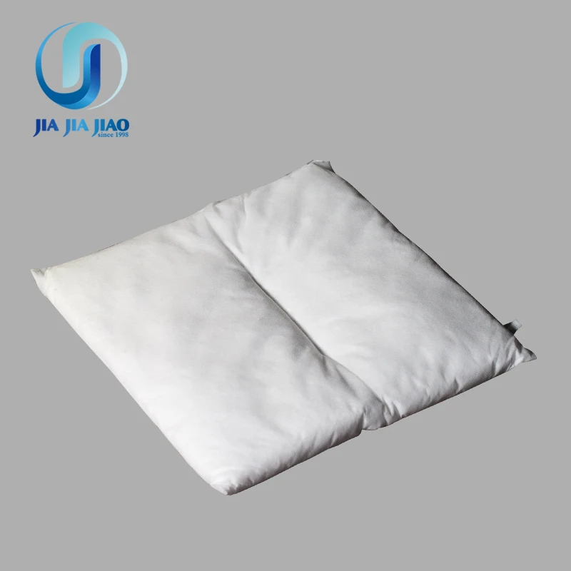 oil only pillow sorbents for emergent oil spill