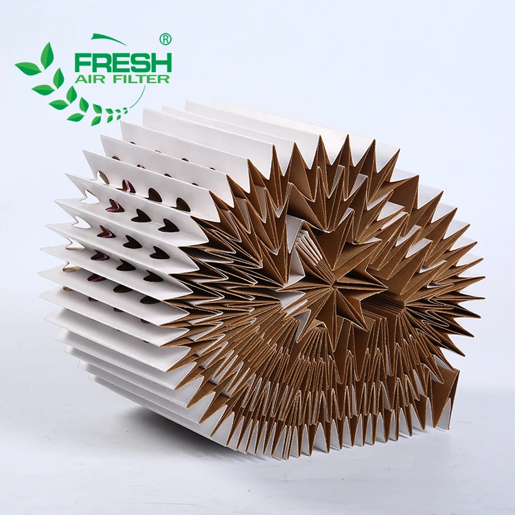 Folded dry-type filter paper for spray booth paint booth price