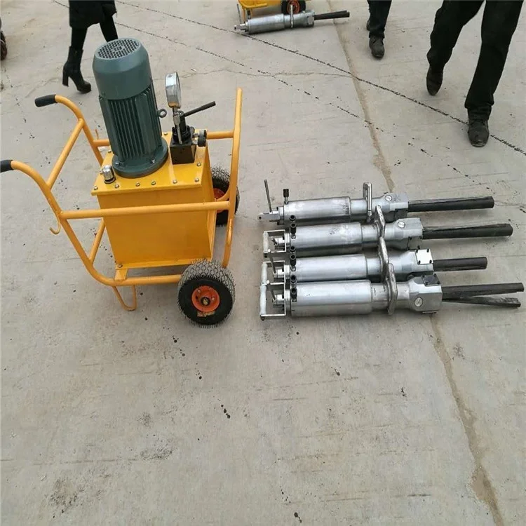 Factory direct concrete saw cutting machine hydraulic rock splitter