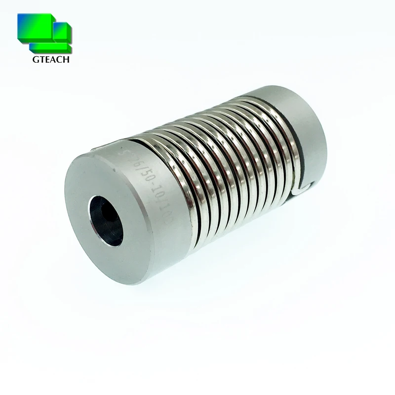 ST series Stainless steel Spring type Bellows Coupling Elastic Coupling for rotary encoder