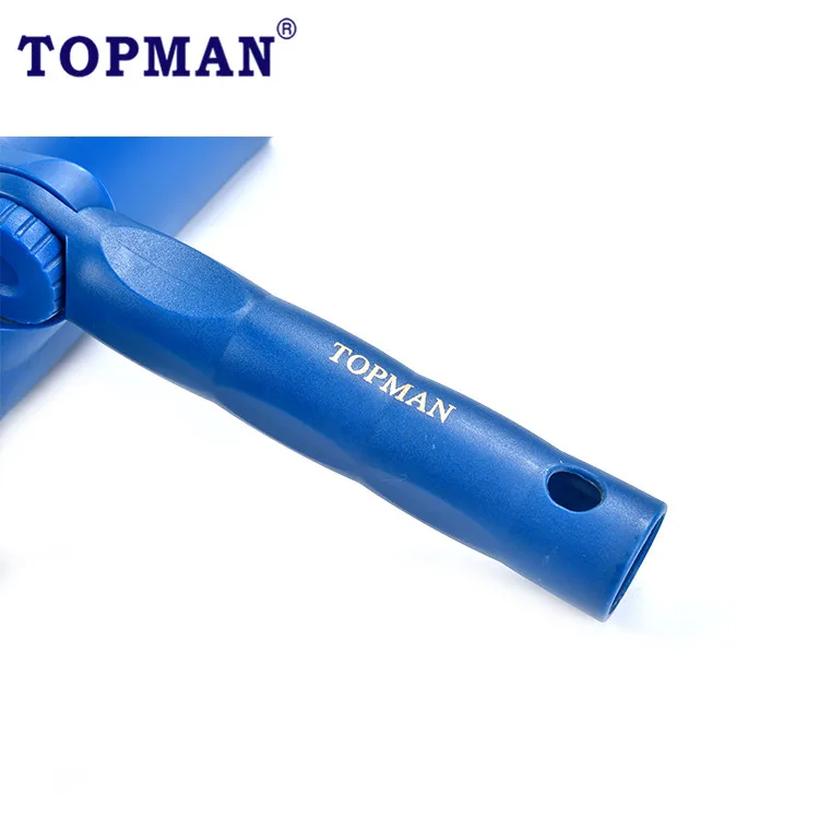 TOPMAN 9 inch Professional refillable wall and delling splatter shield paint roller