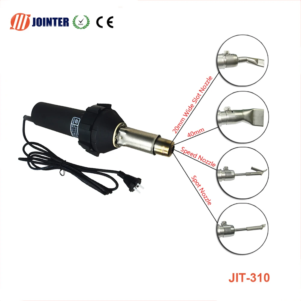 High Temperature 700 Degree Heat Blower Gun for Polyethylene Hot Plate Welding