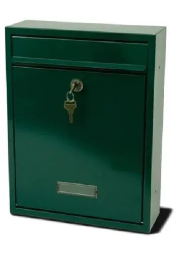 Mailbox Galvanized Steel Mail Box Post Letter Box